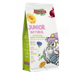 Alegia - Junior Natural - pokarm ziołowy dla młodych świnek morskich 650g