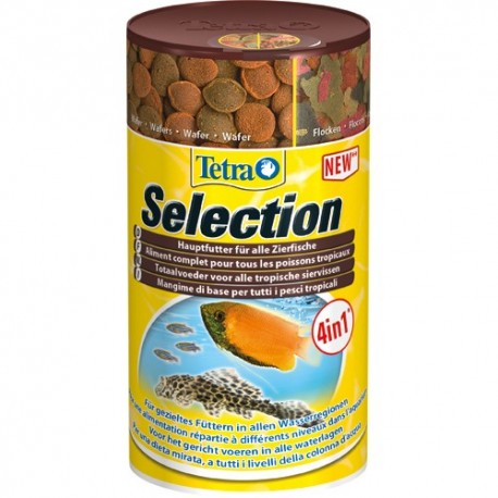 Tetra Selection 100ml - cztery pokarmy w jednej puszce