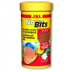 JBL NovoBits 250ml - pokarm dla wymagających ryb akwariowych paletek