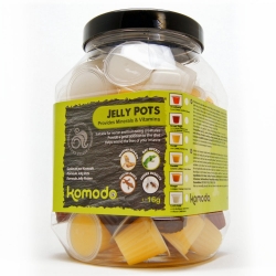 Komodo Jelly Pot Fruit Mix Jar - miks owocowy w żelu 60szt.