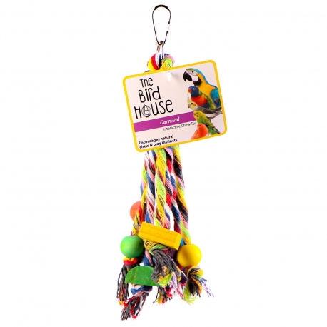 HappyPet Carnival - wisząca zabawka dla papug