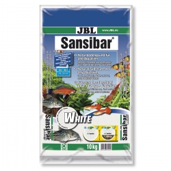 JBL Sansibar White 10kg - drobne białe podłoże
