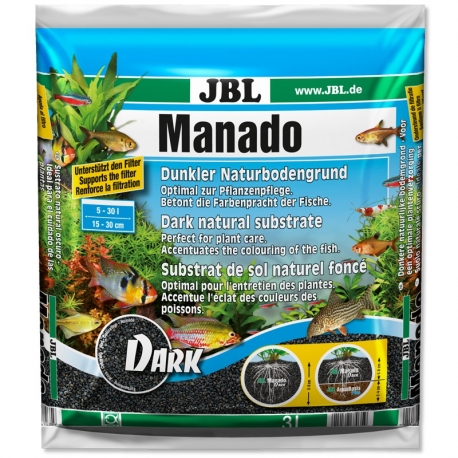 JBL Manado Dark 3l - podłoże dla roślin