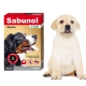 SABUNOL - obroża ozdobna biobójcza dla psa 50cm szara