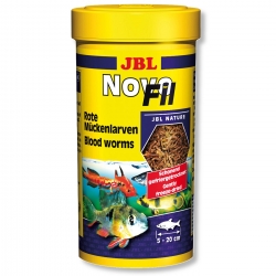 JBL NovoFil 250ml - czerwone larwy komara