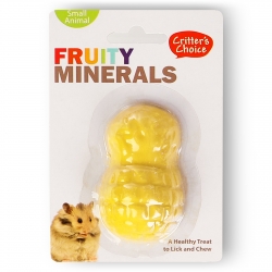 HappyPet Fruity Minerals 30g - kostka wapienna ananasowa
