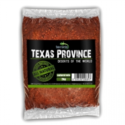 Terrario Texas Province 2kg - podłoże pustynne czerwone