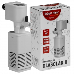 Kruger Meier Glasclar II - filtr wewnętrzny 400l/h
