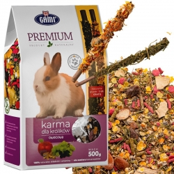 Gami Premium - karma owocowa dla królika + 2 kolby