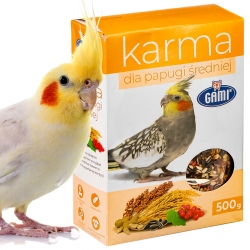 Gami Karma dla Papugi Średniej 500g