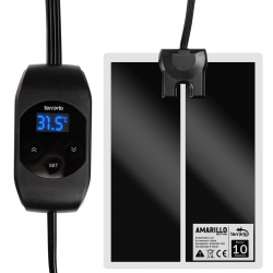 Terrario Amarillo 10W - mata grzewcza z termostatem LCD