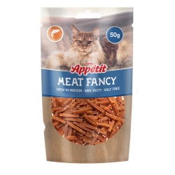 Comfy Appetit Meat Fancy 50g - paski z łososia dla kota