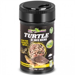 Repti-Zoo Turtle 3-Mix Menu 100ml - pokarm z czosnkiem dla żółwi wodnolądowych