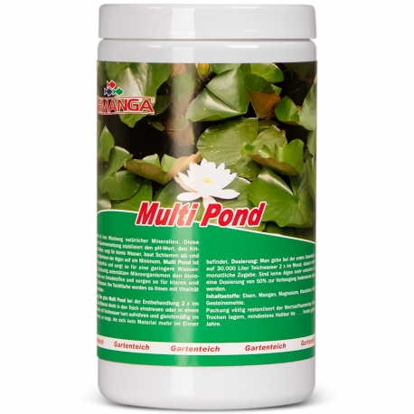 Femanga Multi Pond 1000ml - redukcja mułu, preparat na glony, stabilne pH, KH i GH