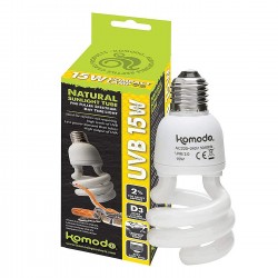 Komodo Natural Sunlight Bulb 15W - żarówka UVB 2.0