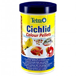 Tetra Cichlid Colour Pellets 500ml - pokarm poprawiający wybarwienie ryb