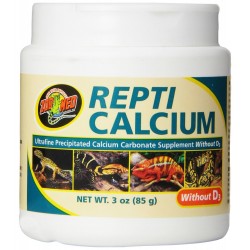 ZOOMED Repti Calcium 85g - Wapno dla gadów i płazów bez wit. D3